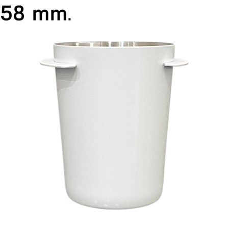 ถ้วยโดส ETZEL ตวงเมล็ดกาแฟ รองผงกาแฟไม่ให้หก สำหรับด้ามชงกาแฟ 58mm สีขาว_0
